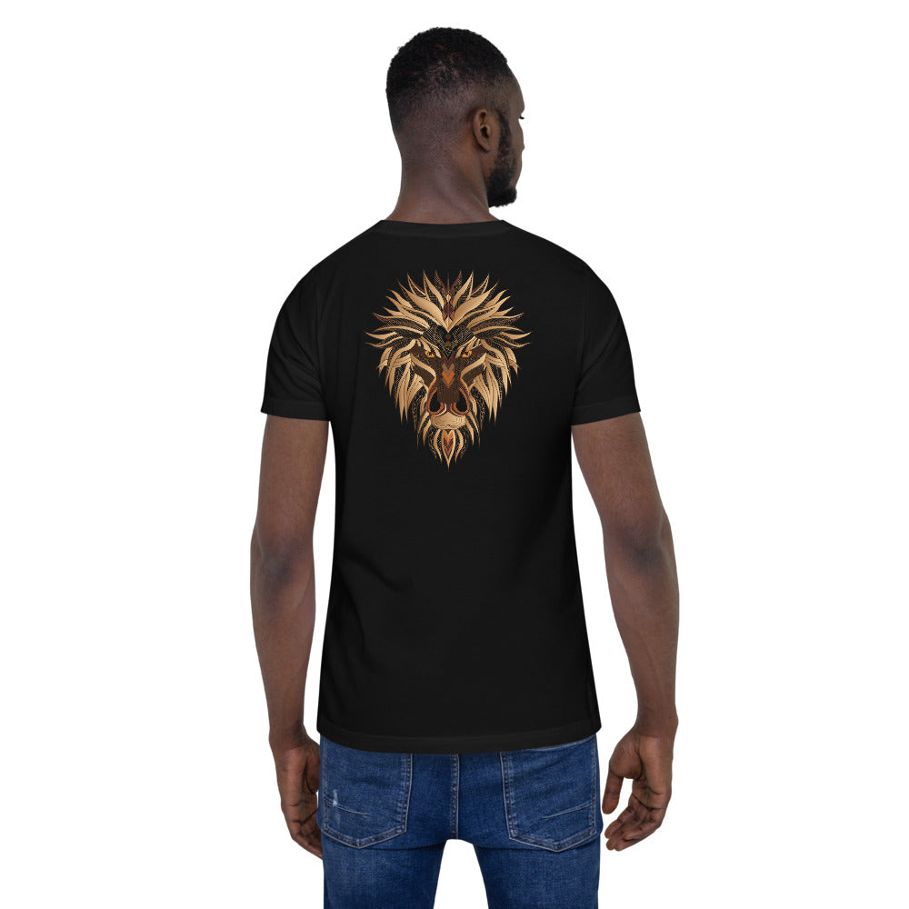 Yard Spirit Short-Sleeve Men T-Shirt (with Lion)