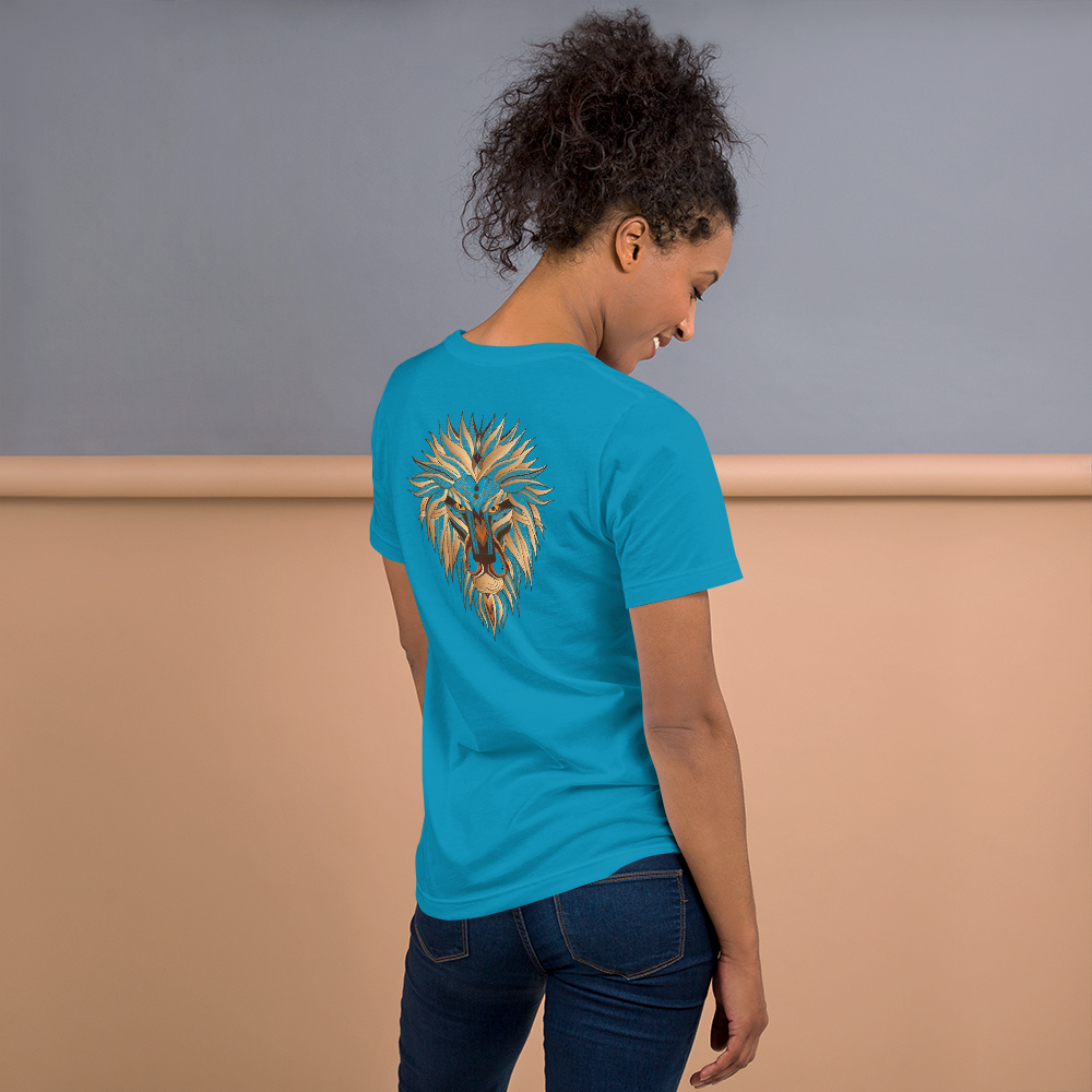 Short-Sleeve Women T-Shirt (with Lion)