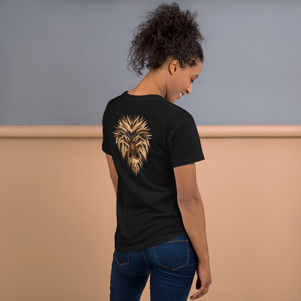 Short-Sleeve Women T-Shirt (with Lion)