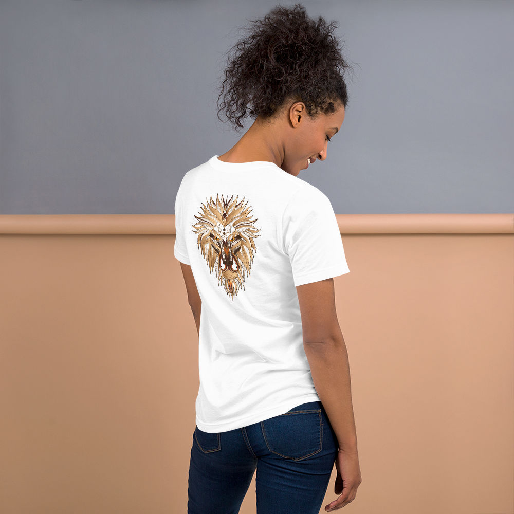 Short-Sleeve Women T-Shirt (with Lion)